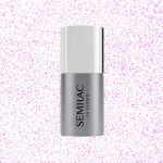 Top Coat Semilac cu sclipici No Wipe T17 Sparkling Pink 7ml Top Coat Semilac cu sclipici No Wipe T17 Sparkling Pink 7ml